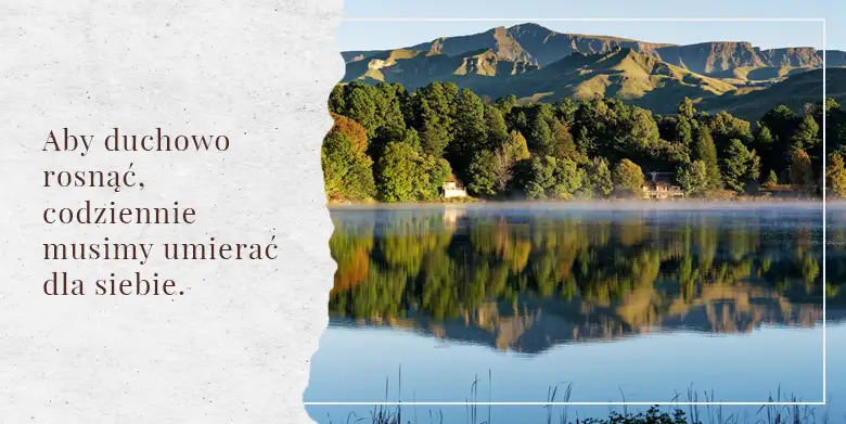 Rozwój duchowy wymaga czasu