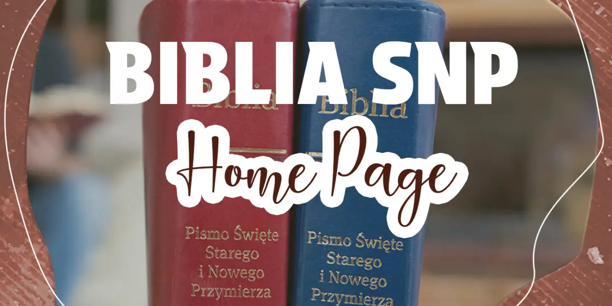 Biblia SNP - Home Page