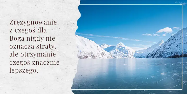 Zrezygnować, by otrzymać